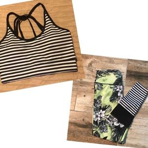 The Warm Up Sports Bra/Leggings Set